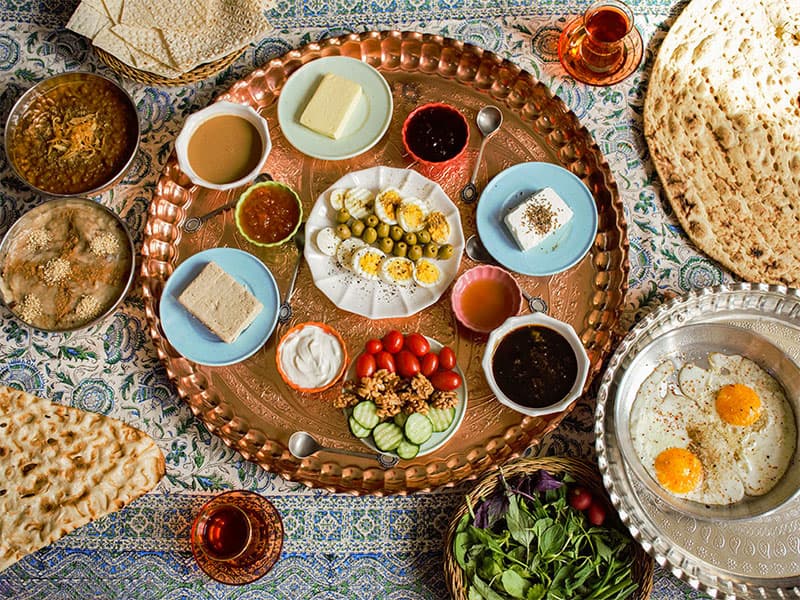 Breakfast in Iran – Sobhabeh